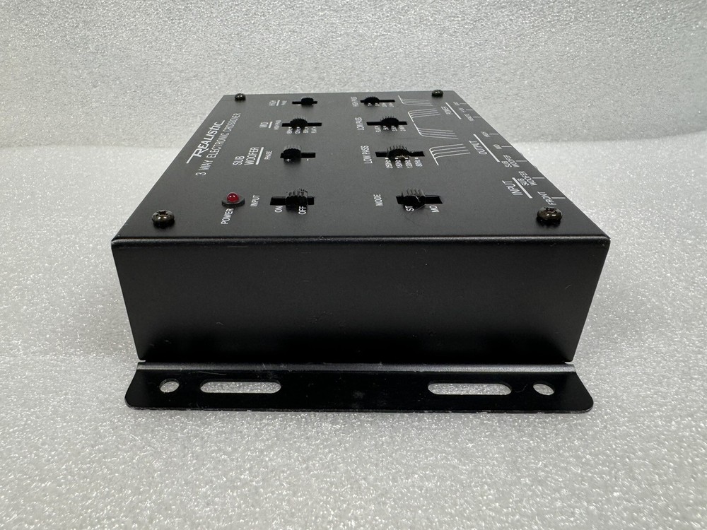 RadioShack Realistic 3 Way Electronic Crossover Network 12-1968