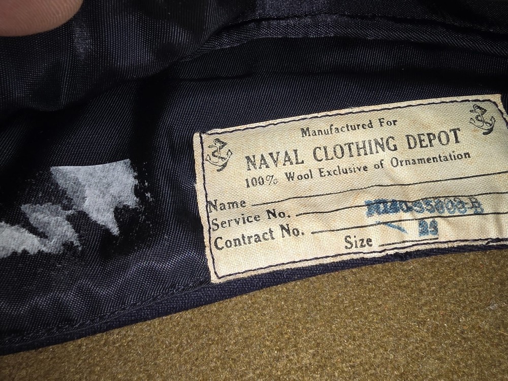 WWII US Navy WAVES Garrison Cap