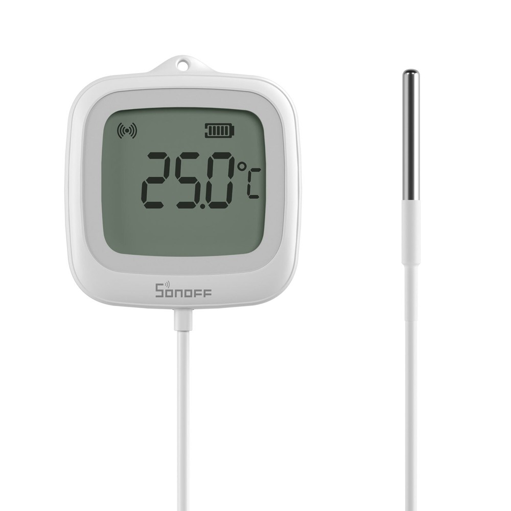 SONOFF IP65 Zigbee LCD Smart Thermometer Probe Temperature Detection with Probe