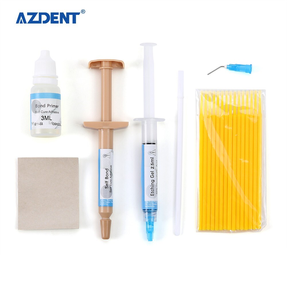 Dental Orthodontic Adhesive No-Mix Direct Bonding Mini Kit For Brackets Bonding
