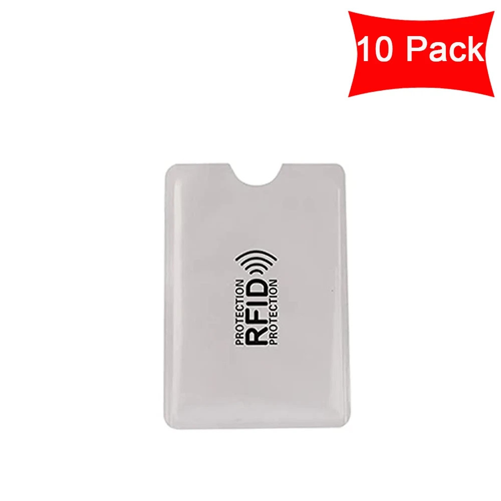 10x RFID Blocking Sleeves Credit Card Protector Holders Theft Protection Secure