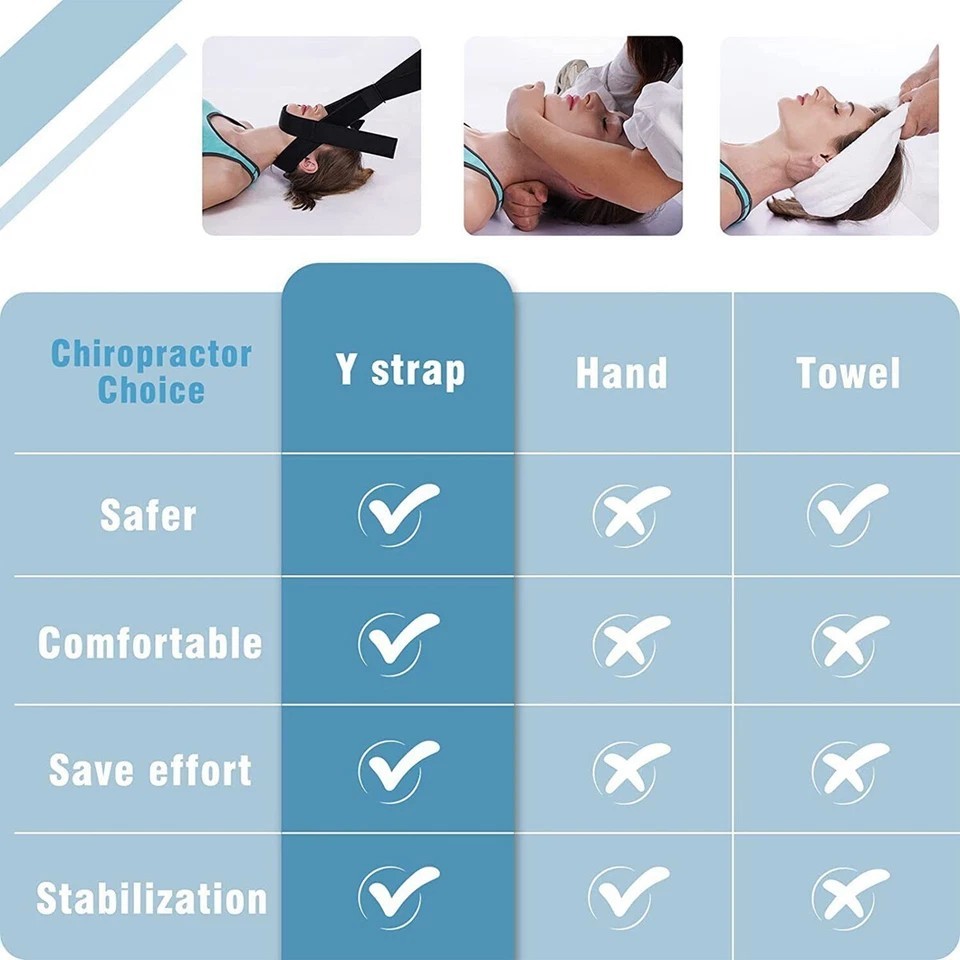 Neck Strap Pull Device Relaxation Neck Curve Recovery Exerciser Cervical