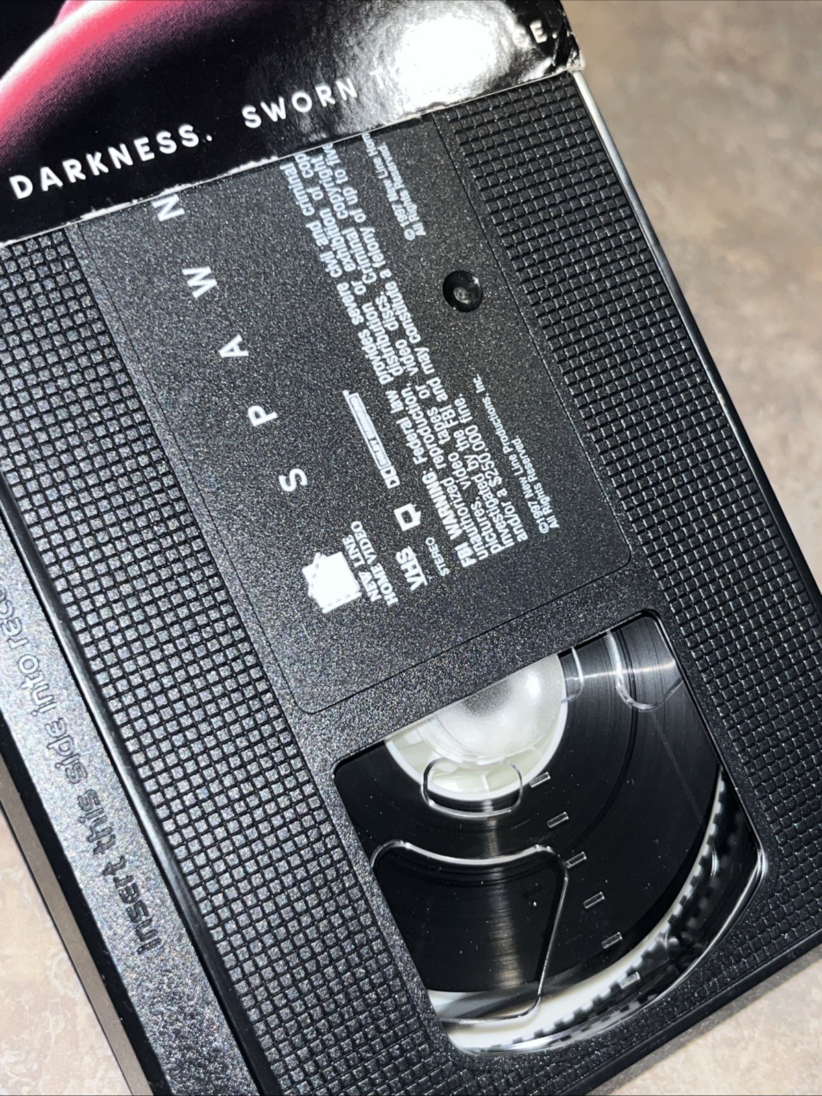 Spawn (VHS, 1997) John Leguizamo, Martin Sheen ***EXCELLENT CONDITION***