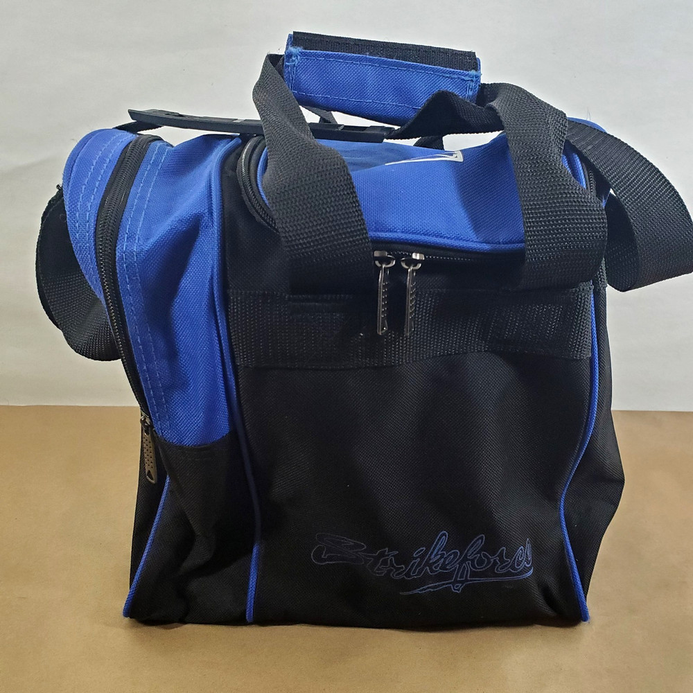 Strikeforce Single Ball Bowling Bag Durable Polyester with Padded Compartment
