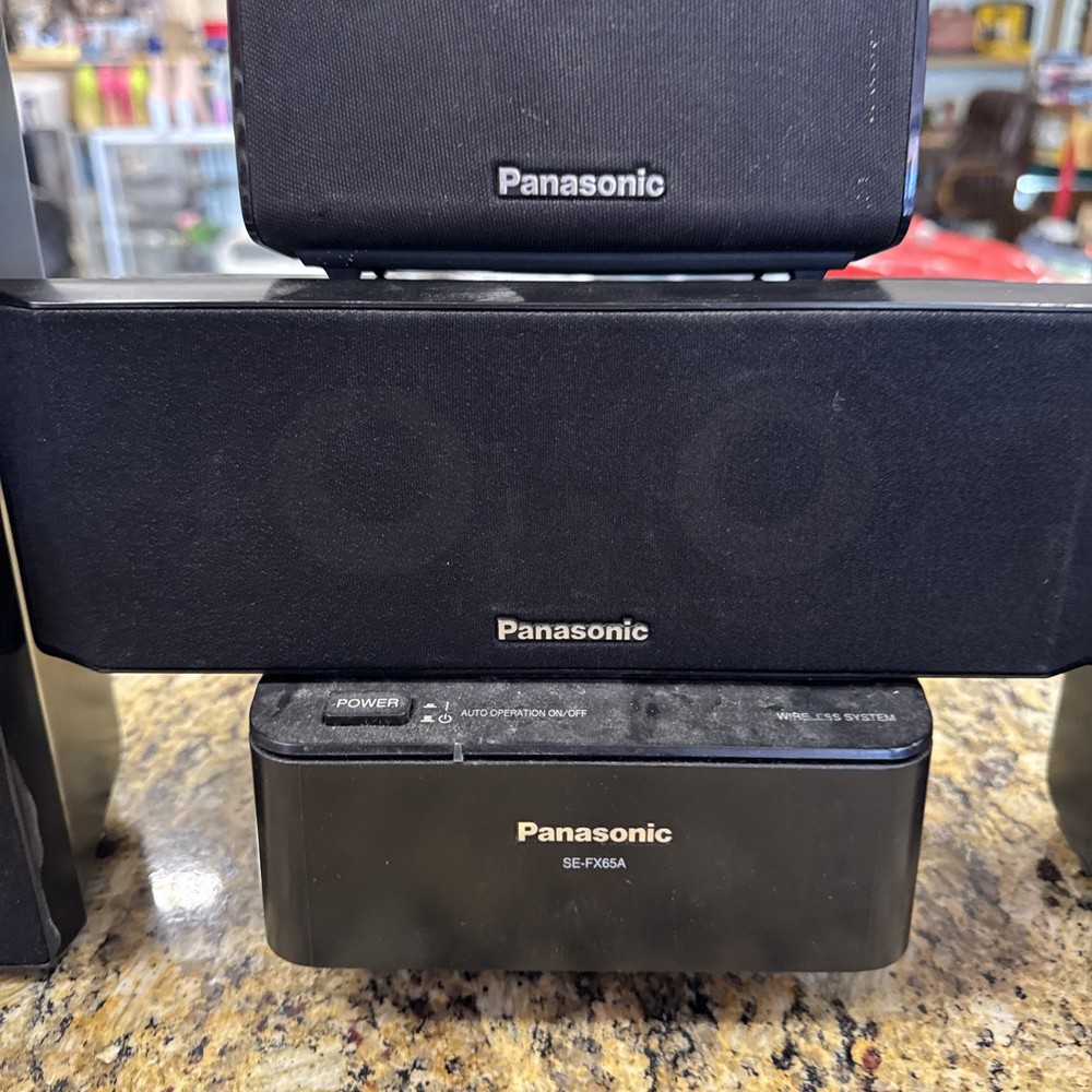 Panasonic SE-FX65A Wireless System with 4 speakers