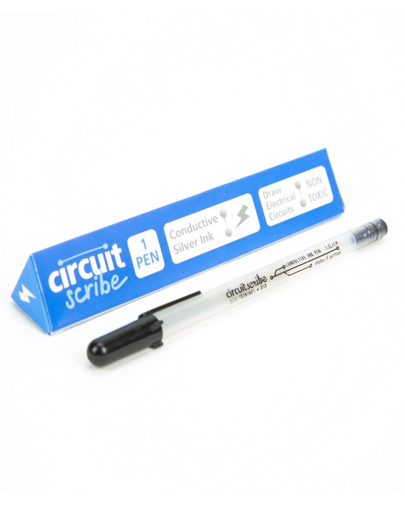 Conductive Ink Pen: Draw Circuits Instantly