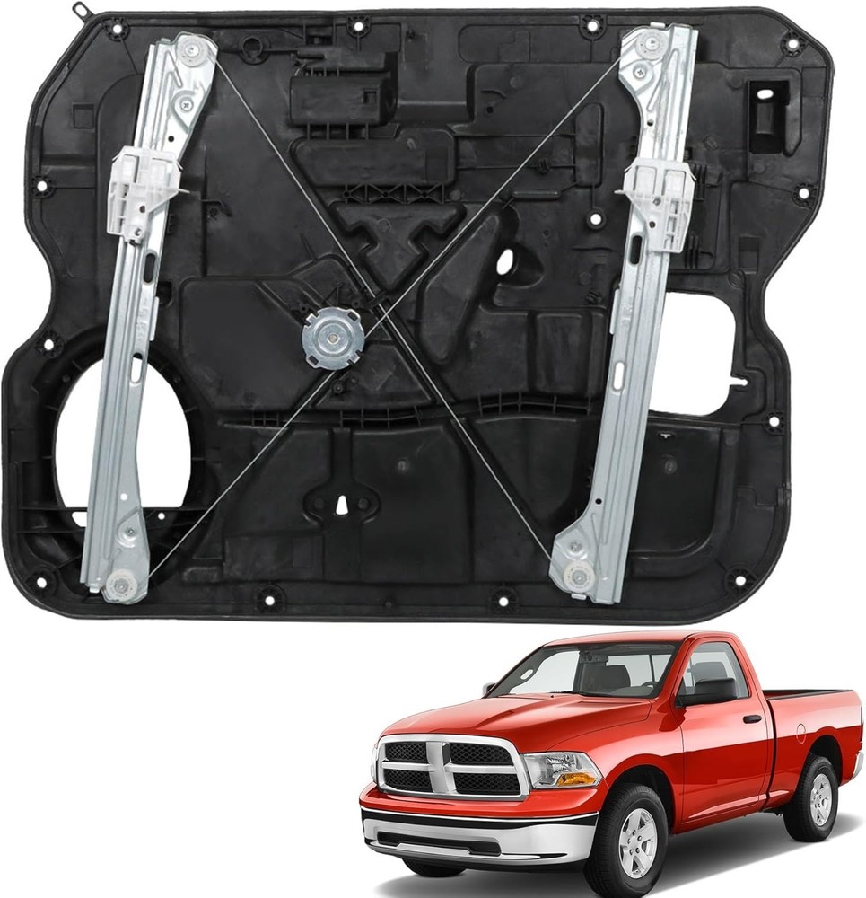 Front Driver Side Window Regulator with Motor Replacement for 2009-2012 Ram