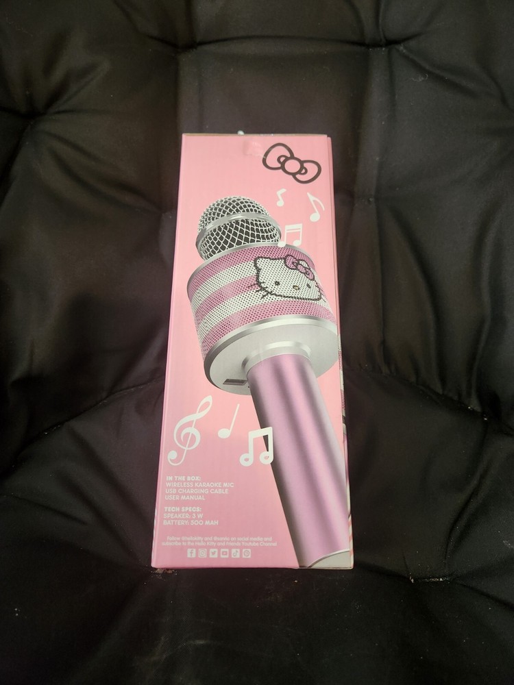 HELLO KITTY Karaoke Microphone And Wireless Speaker