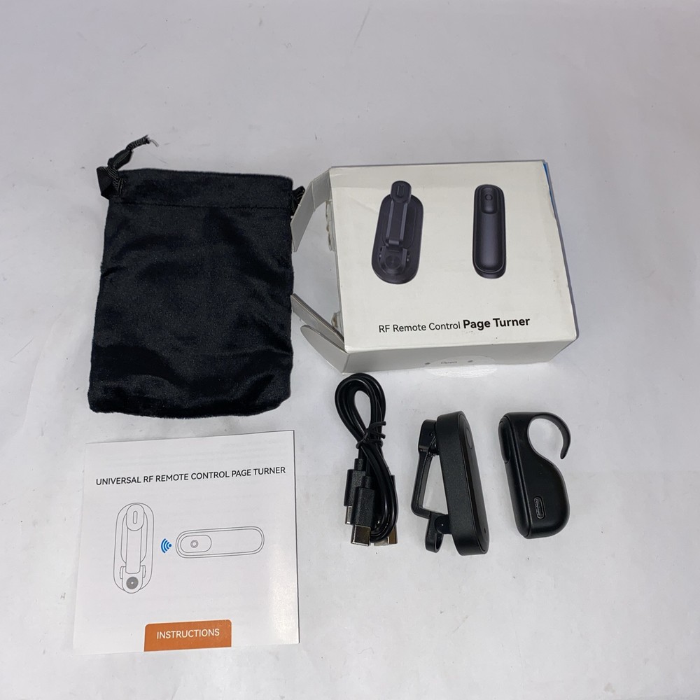 RF Remote Control Page Turner, E-books, Android, iPhone, Kindle - Looks New