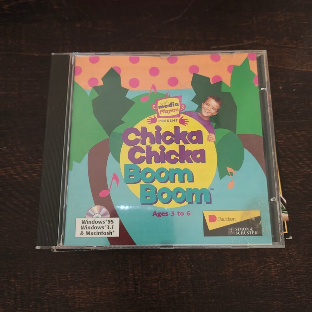 Chicka Chicka Boom Boom DVD Keep Case Multi-Platform Windows Macintosh