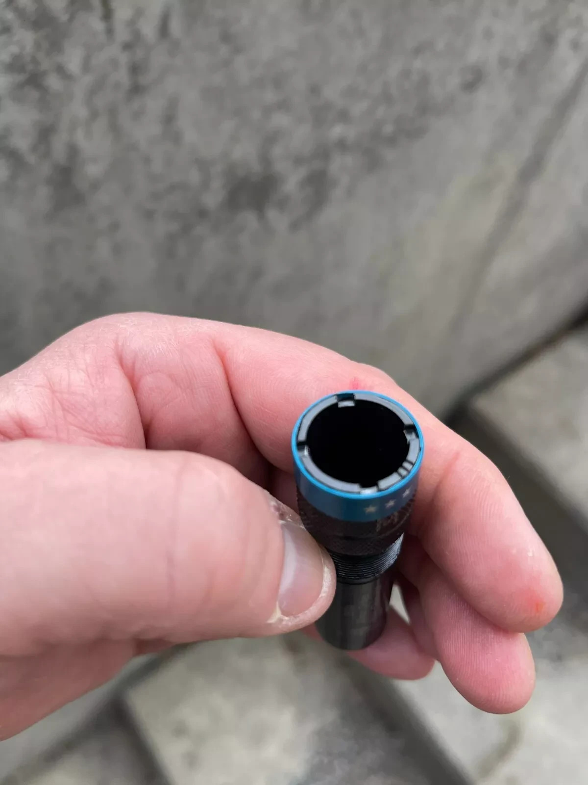 20 Ga MOBIL choke extended none ported black choke 5-set Billman™