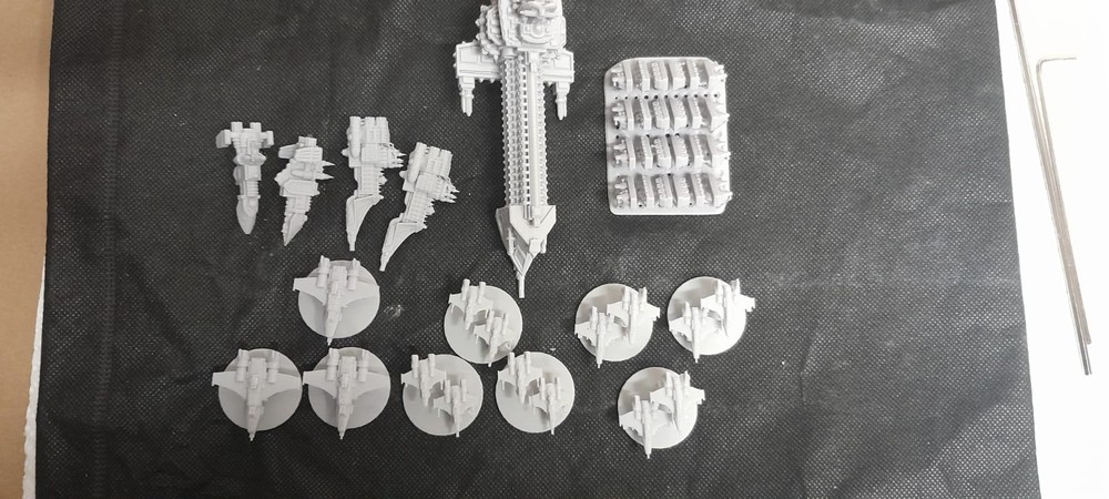 Grimdark Warfleets HDF loyalist defence fleets, OPR, Battlefleet gothic sized,