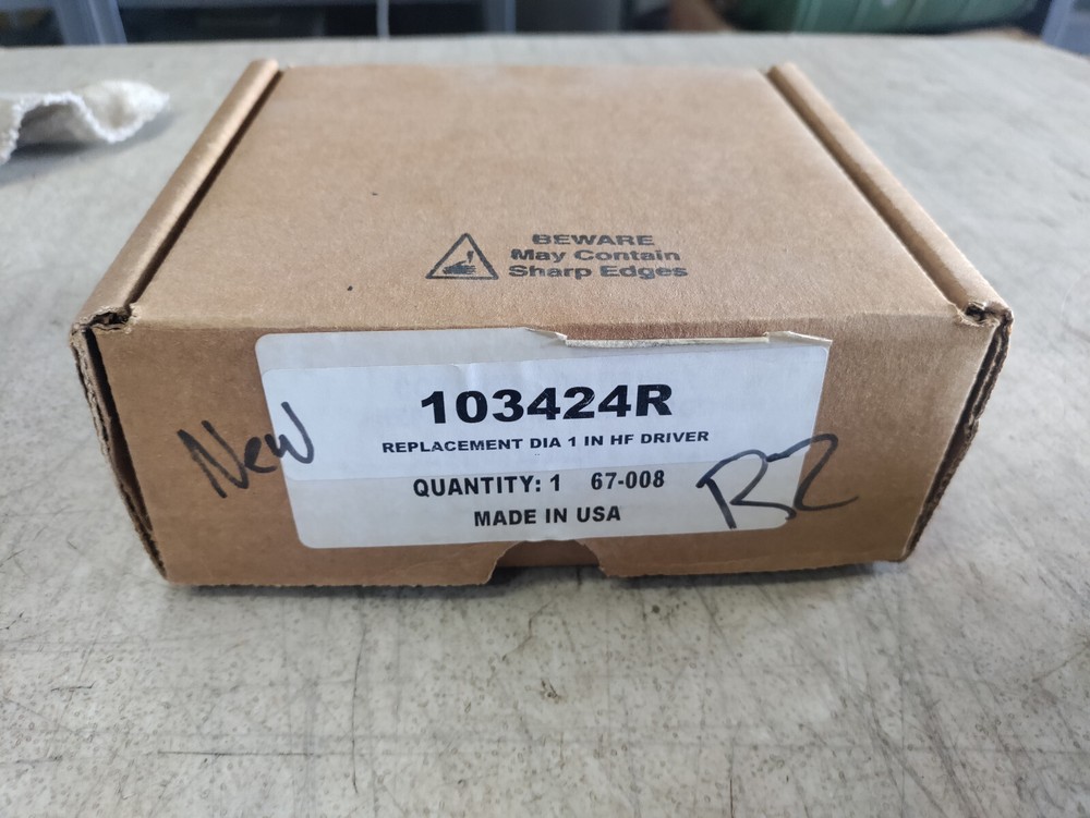 COMMUNITY 103424R HFE2 HF HIGH FREQUENCY COMPRESSION DRIVER REPLACEMENT 1" DIA.