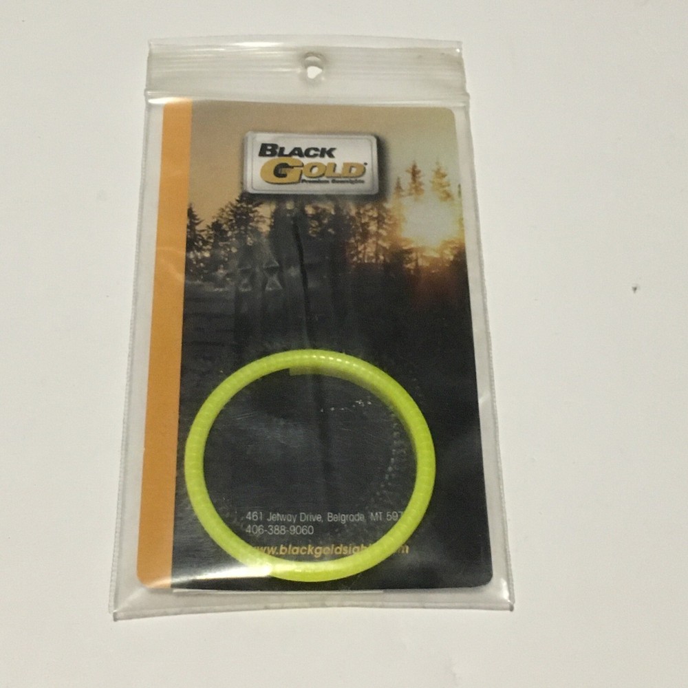 Black Gold Sight Ring 1 3/4 Different Colors