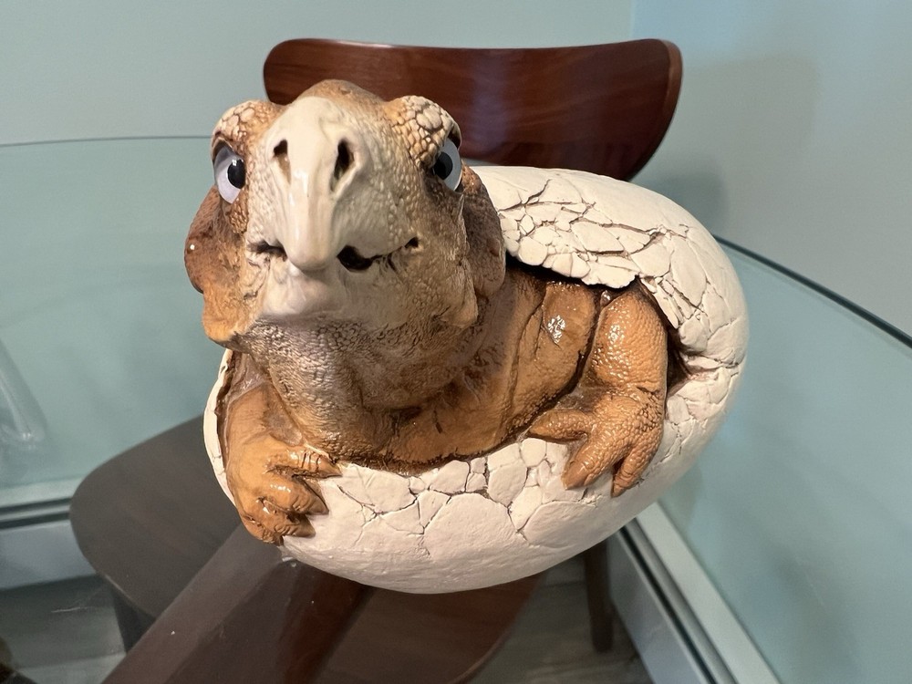 Windstone Editions Hatching Dinosaur Egg Figurine