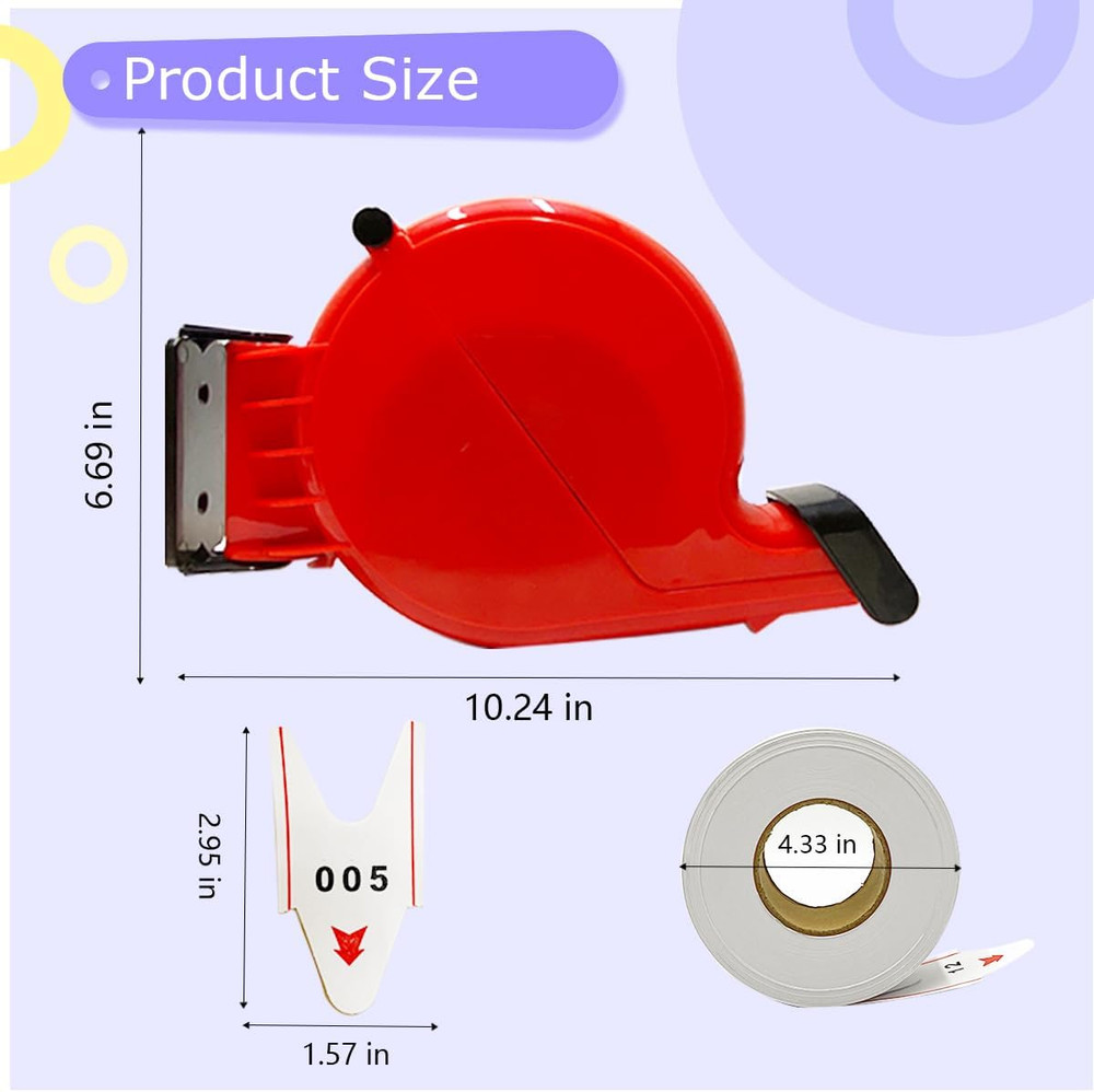 Ticket Number Dispenser Take a Machine Wall Desk Counter Queuing System