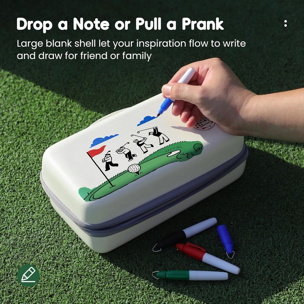 23-Piece Golf Accessories Set with Customizable EVA Case – Gift Ready