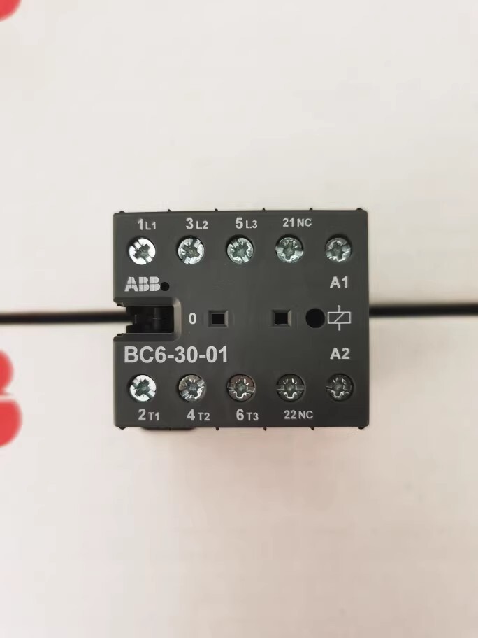 1PCS  ABB Contactor BC6-30-01