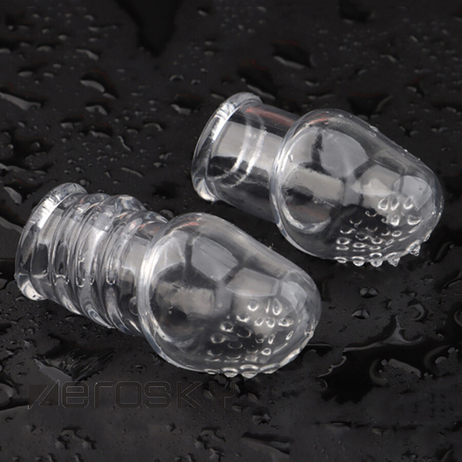 Reusable Delayed Ejaculation Bigger Glans Penis Enlarger Sleeve Extender for Men