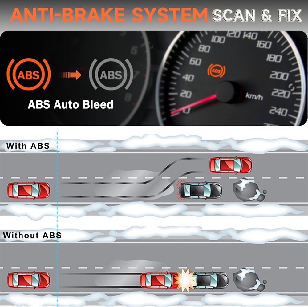 FOXWELL NT630 Plus OBD2 Scanner Diagnostic Tool ABS SRS Scanner Car Code Reader
