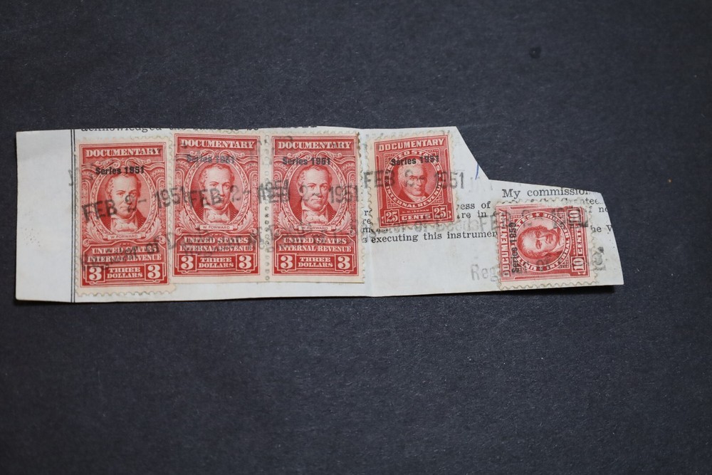 Internal Revenue Documentary stamps