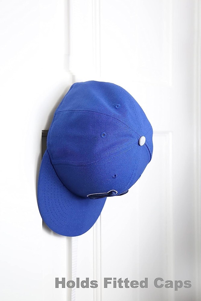 40-Cap Secure Hat Rack with Adjustable Shelves for Effortless Organization