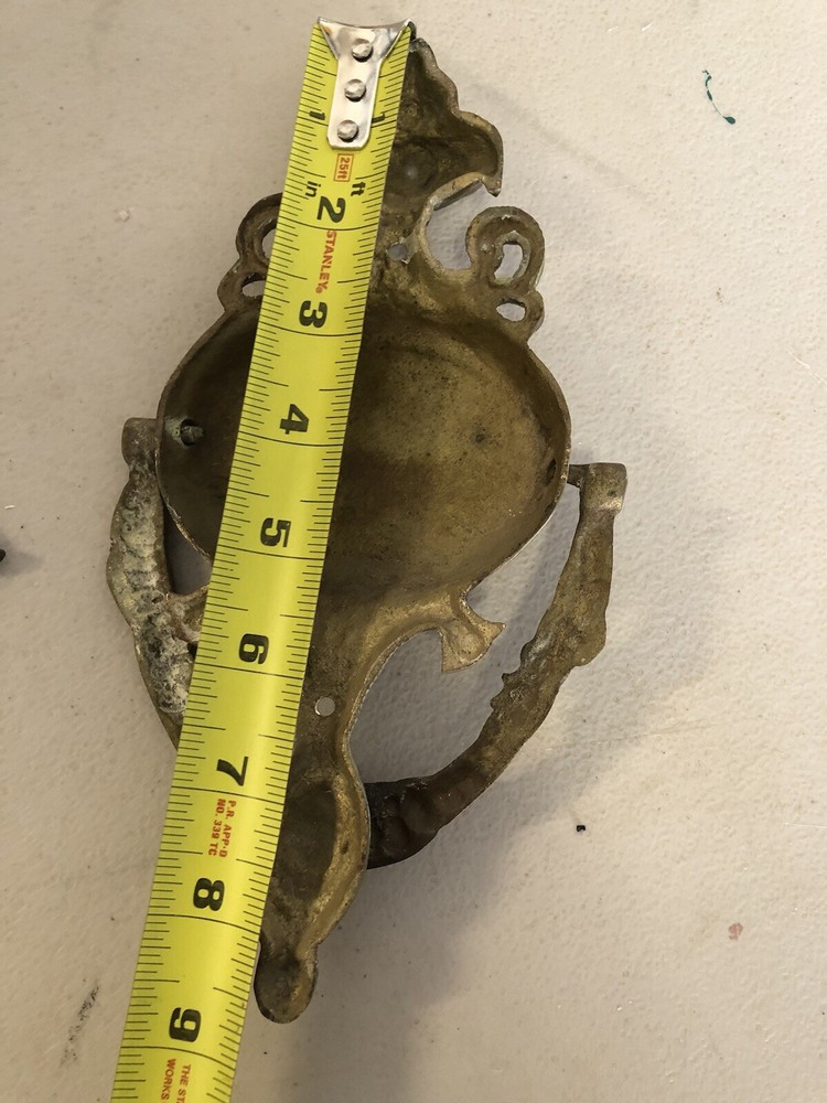 Vintage Door Knocker Solid Brass