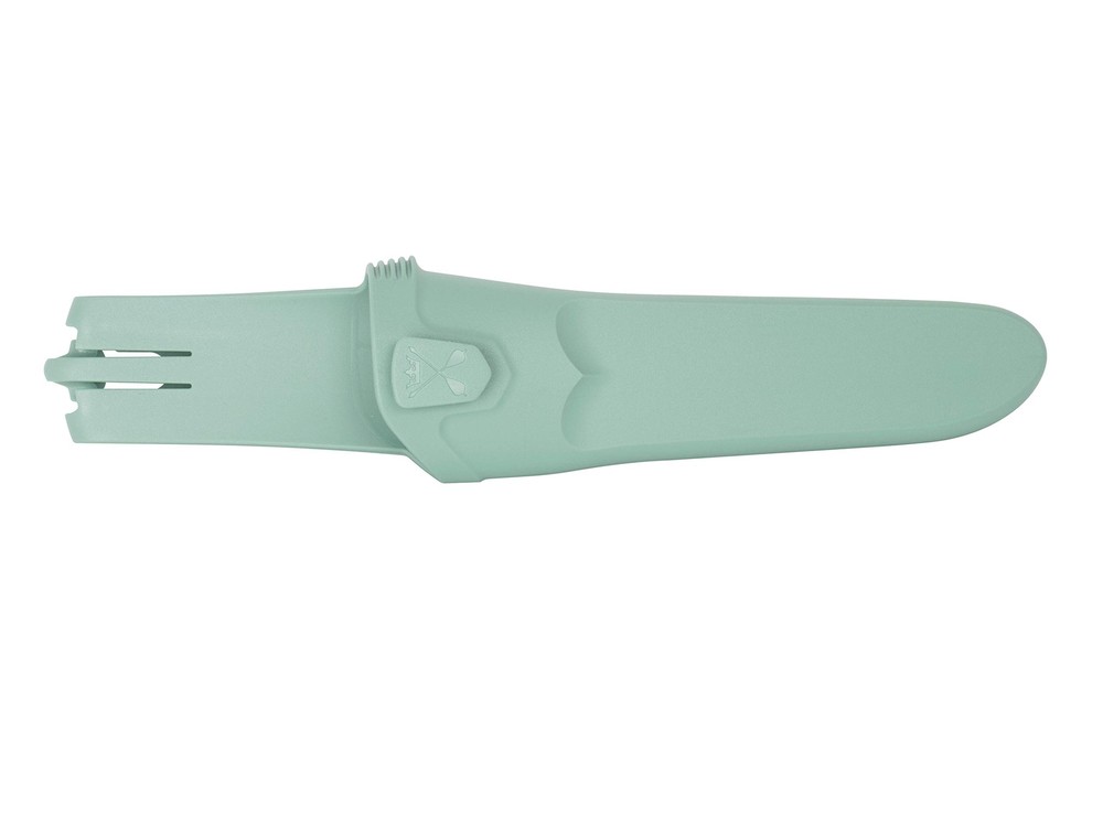 New Mora Basic 546 Teal Fixed Blade Knife M-13957