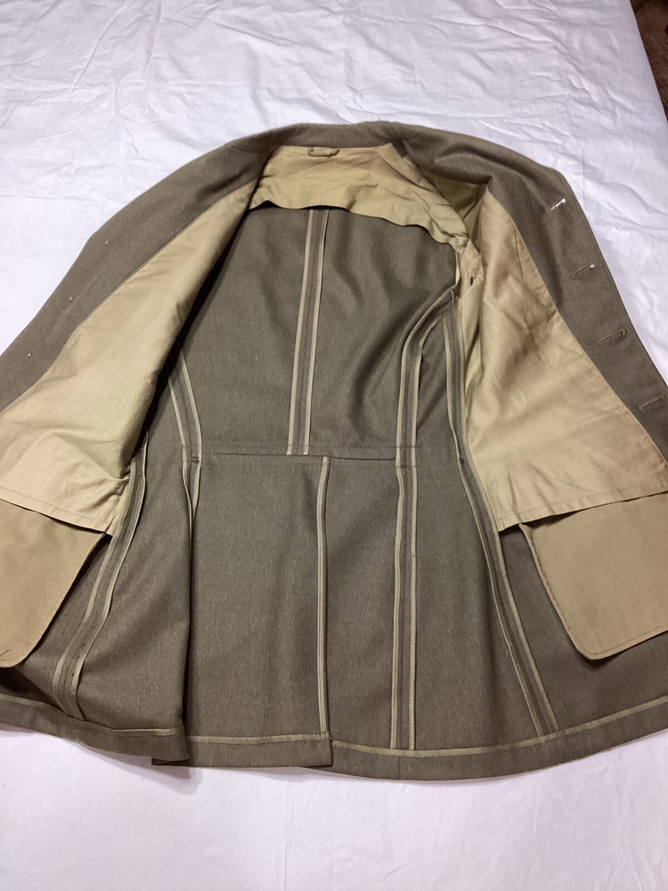 WW2 Uniform Jacket Rank, Ribbons & Patch 38 EXL