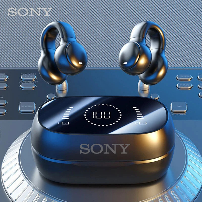 Sony Wireless Earbuds Bluetooth Headset Charging Noise Reduction Earphones Bone
