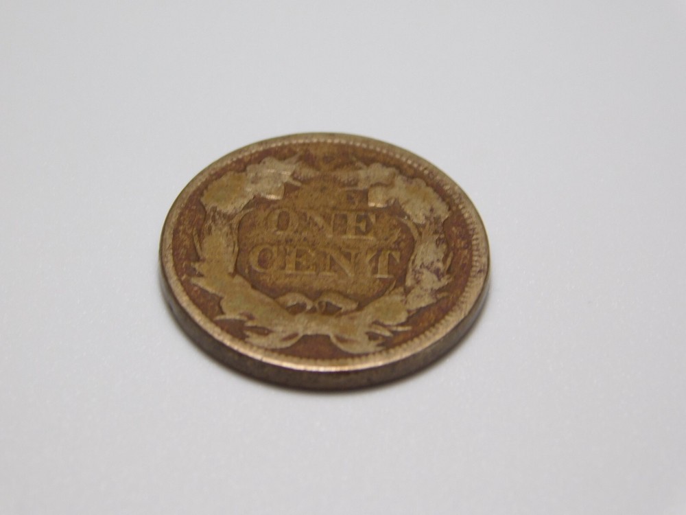 OLD US COIN 1858 FLYING EAGLE ONE CENT