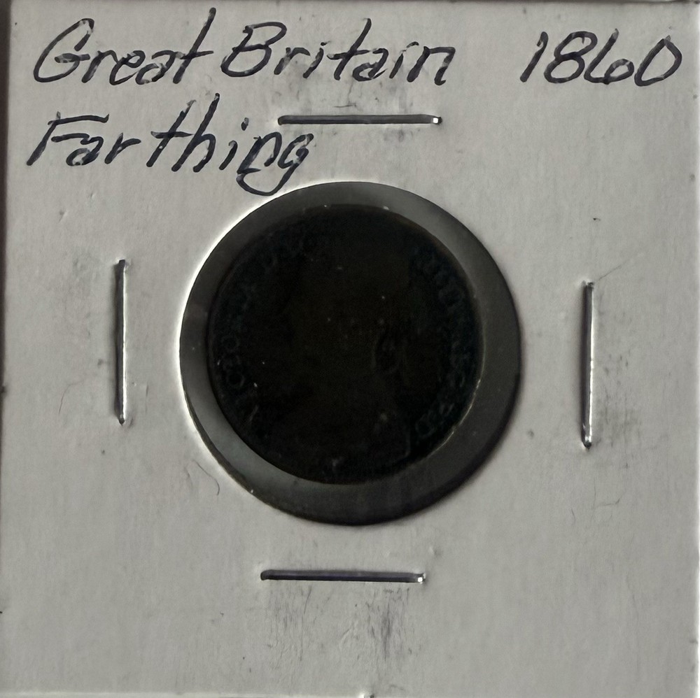 Great Britain 1860 Farthing