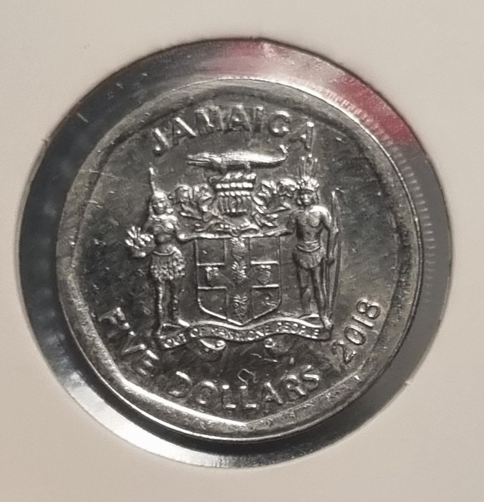 JAMAICA: 5 DOLLARS 1995