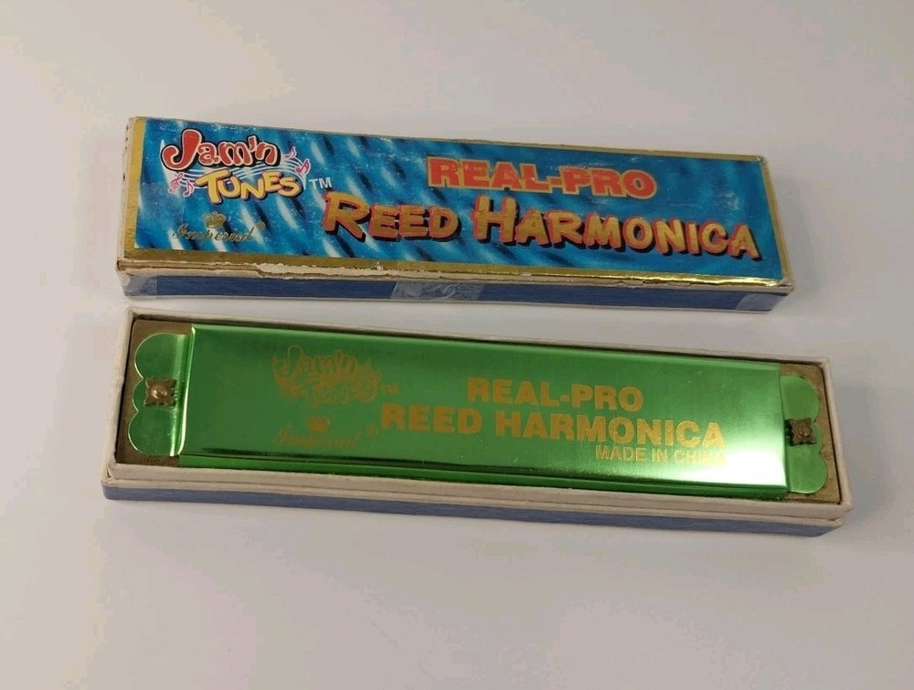 Vintage Real Pro Reed Harmonica Jamin Tunes