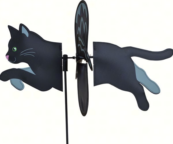 Black Cat Petite Wind Spinner
