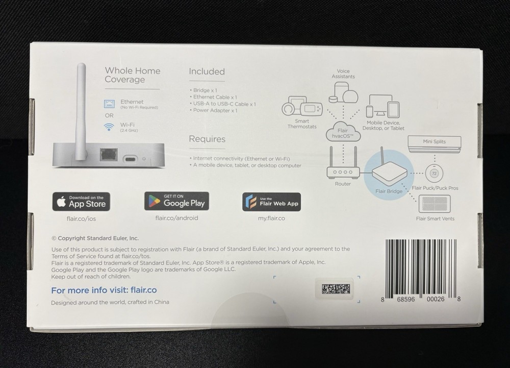 Flair Bridge Networking Device for Flair Systems