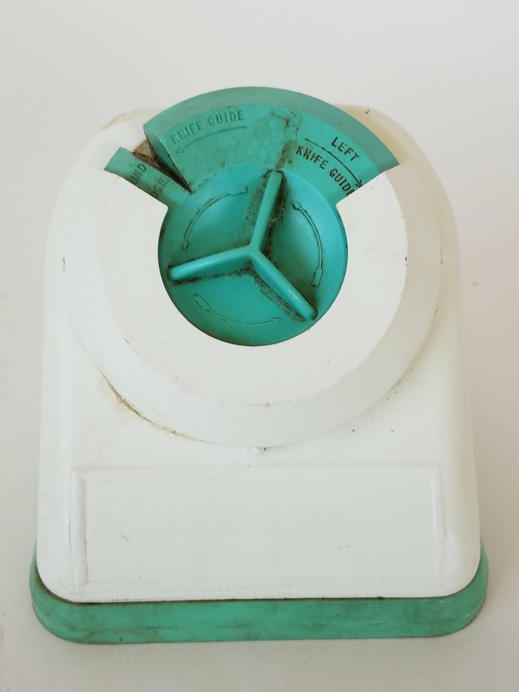 Dial-X Pull Through Sharpener for Knives Scissors Shears Camping Tools Axes