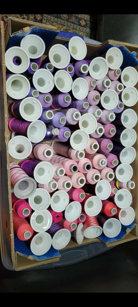 mederia  embroidery thread 5000 yard spools