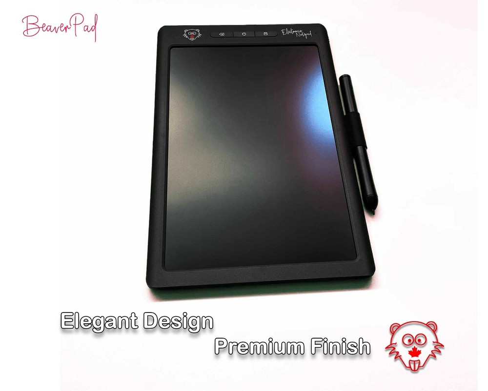 BeaverPad LCD Writing Pad & Graphics Tablet with Save, Memory & Bluetooth