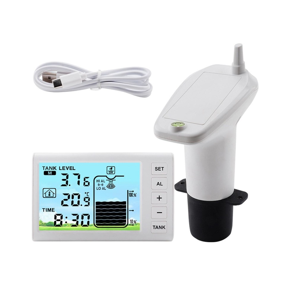 Liquid Depth Level Meter Temperature Display Level Transducer