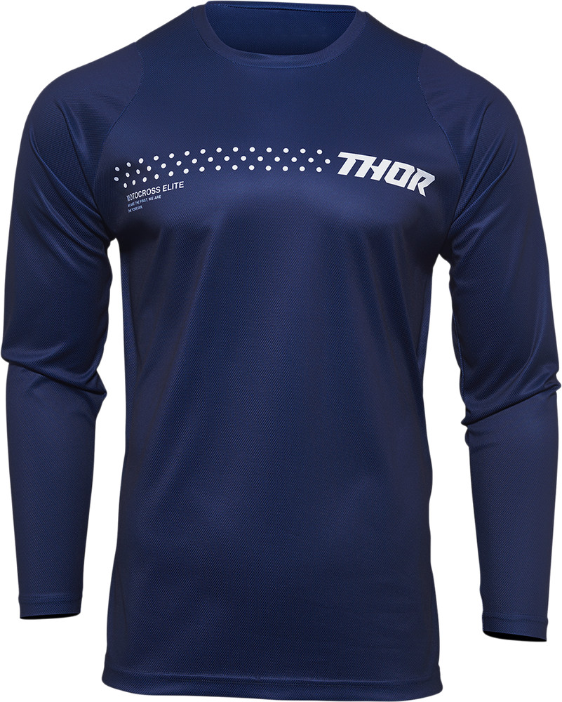 Thor Navy 22 Youth Sector Minimal Jersey Medium