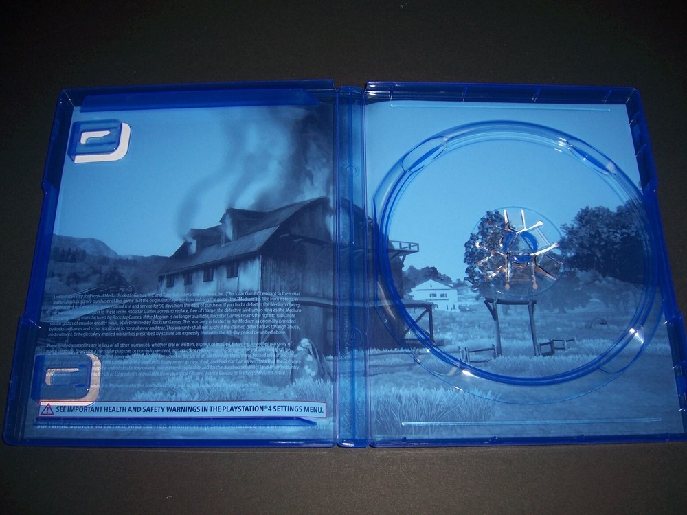 Read Dead Redemption V2 *Case ONLY* Authentic Replacement Box PlayStation 4 PS4