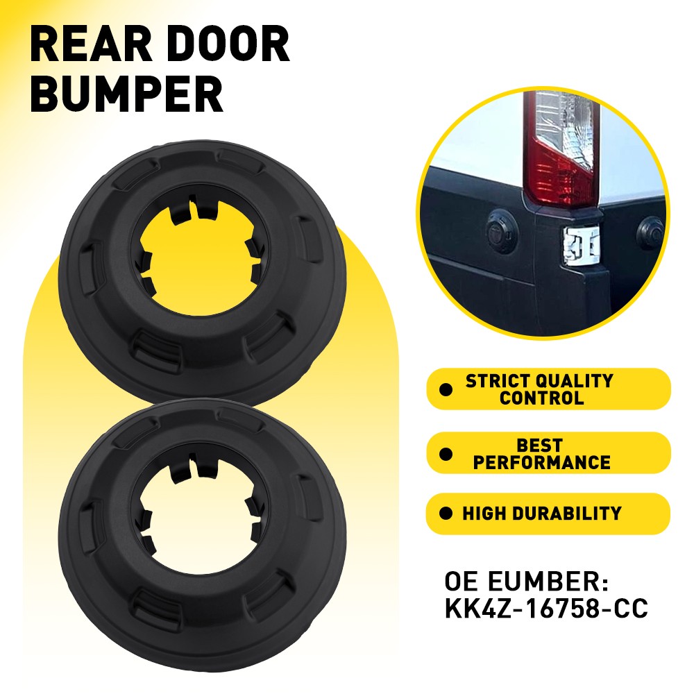 2PCS Rear Door Side Bumper Support Left for Ford Transit E-Transit 2020-2024