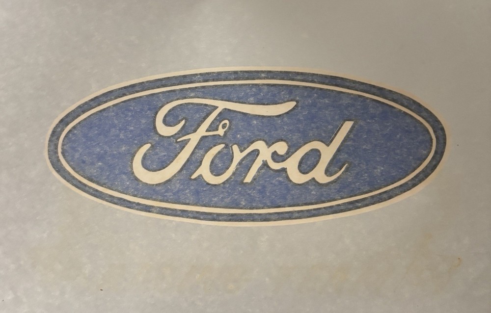 Original Vintage 1970s Ford Iron On Transfer