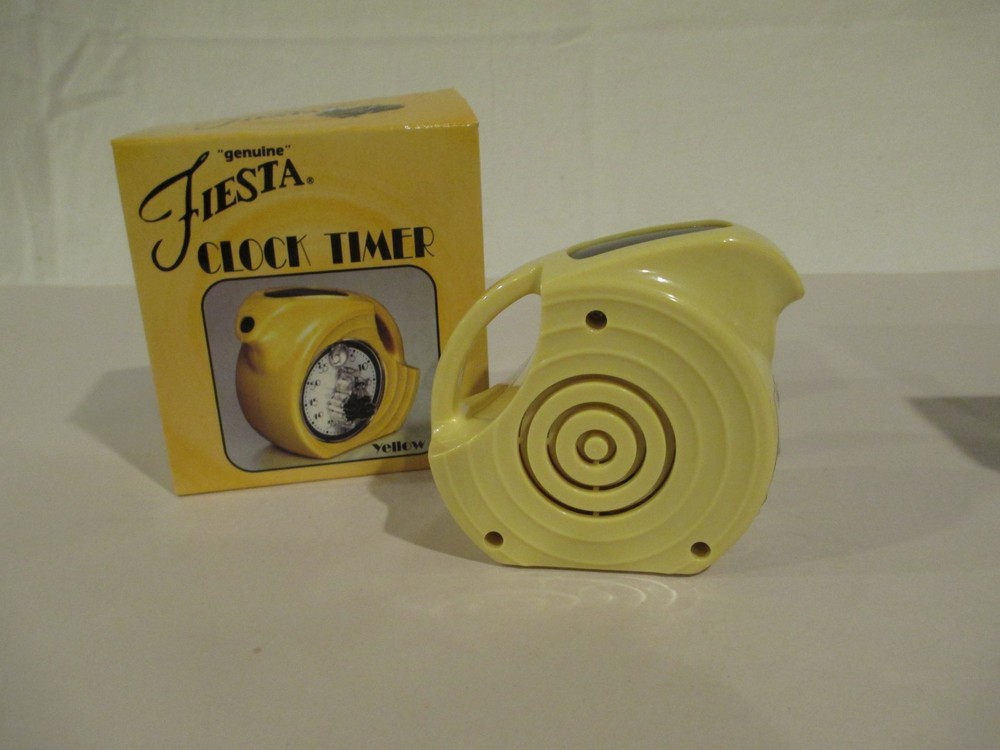 Yellow Fiesta Clock Timer