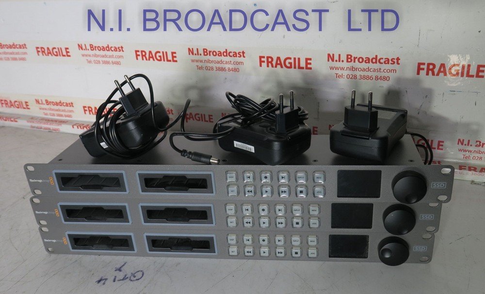 Black Magic hyper Deck SD dual recorder for HD and 3G video.