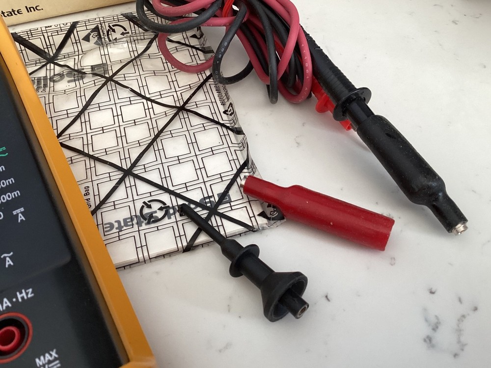 ORIGINAL BOX AUTHENTIC SOLID STATE INC. DIGITAL MULTIMETER SS33 (DM-332) NO RES