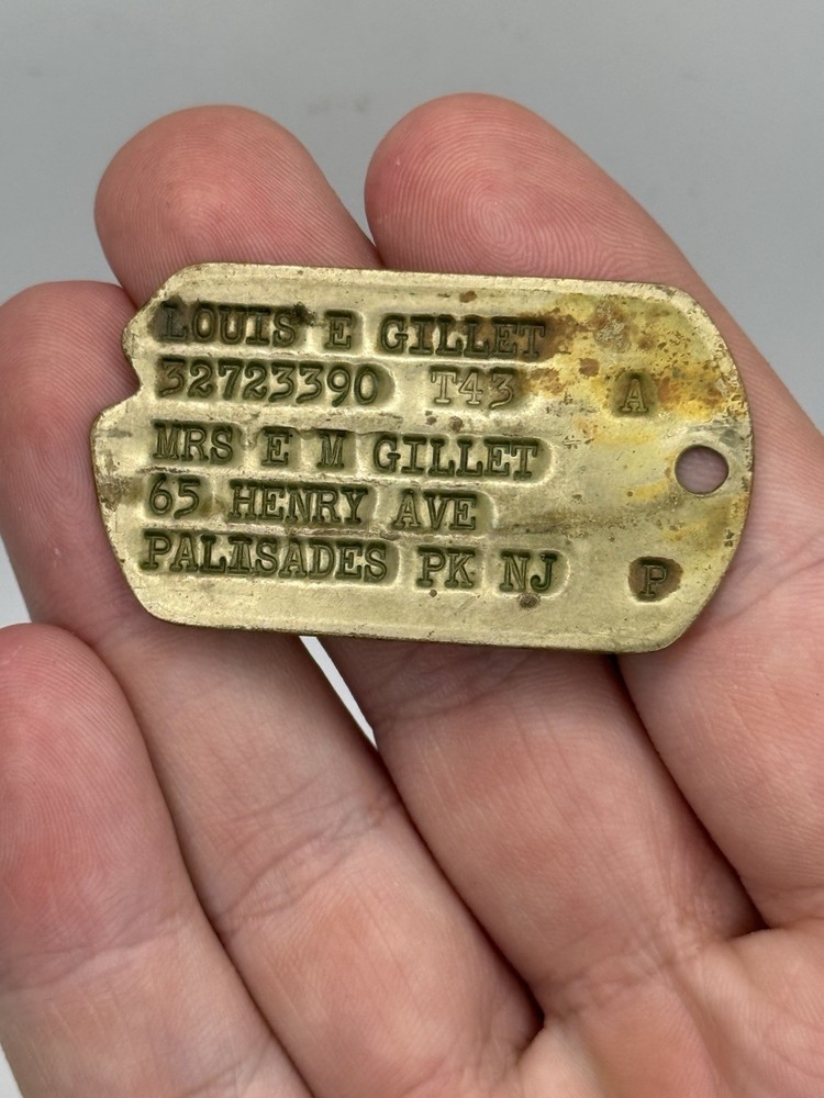 WWII NOK Dog Tag