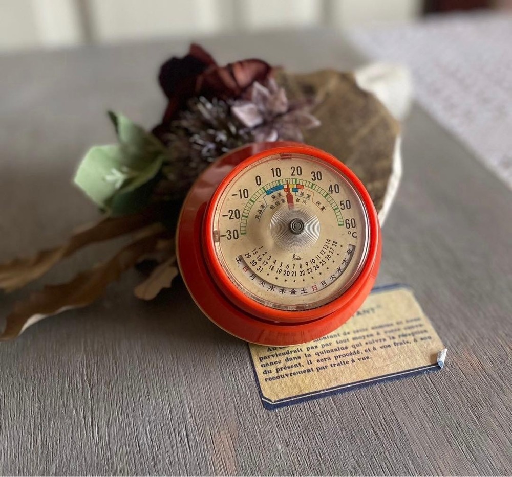 Thermometer, vintage interior decor
