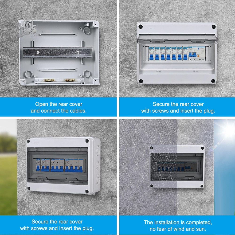 Wall distribution box, IP65 waterproof protective box, idea